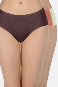 Dark Brown Pink Off White